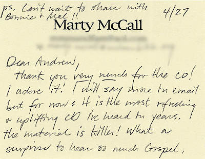 Marty McCall card (I)