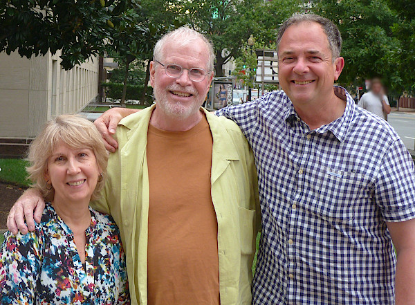 Andrew avec Marty & Vickie McCall, Washington D.C., été 2016