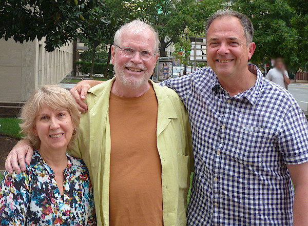 Andrew with Marty & Vickie McCall, Washington D.C., summer 2016